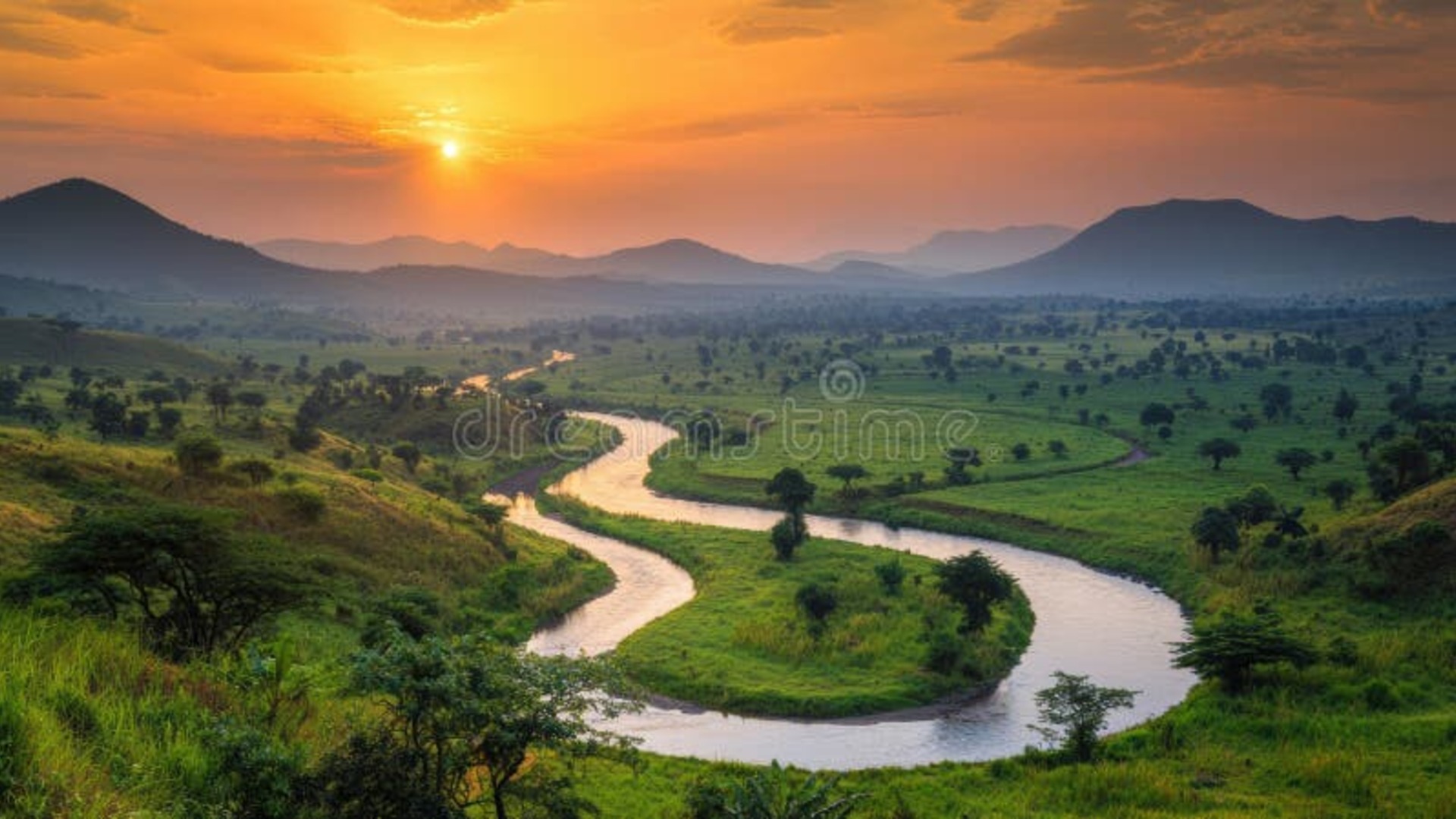 Beautiful Kenyan savanna representing Dr. Acklin's ministry in Kenya