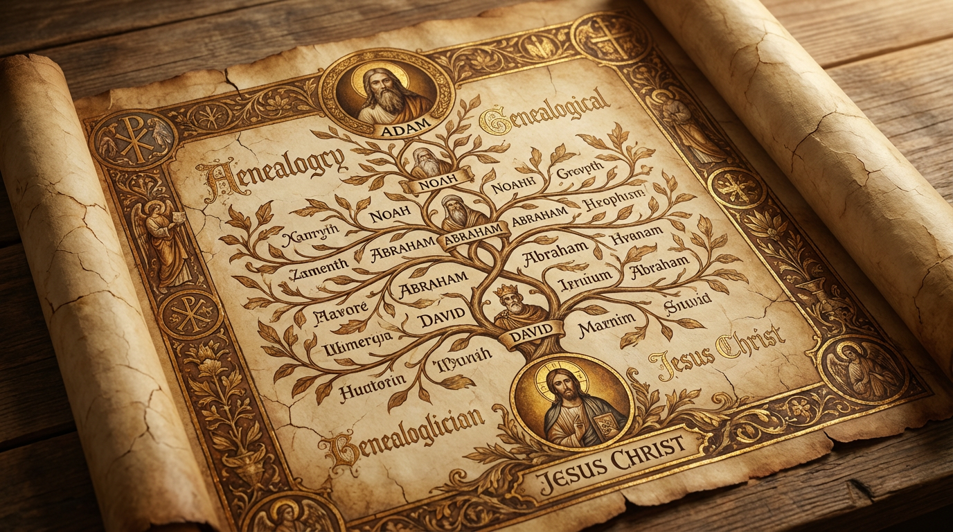 Complete Biblical Family Tree from Adam to Jesus Christ